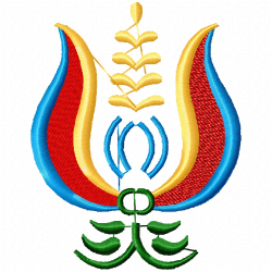 Flowers And Tree Embroidery Design 3 Flowers And Tree Embroidery Design 3